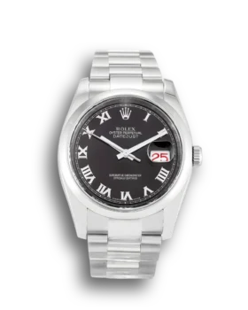Replica Rolex Datejust Black Dial 116200