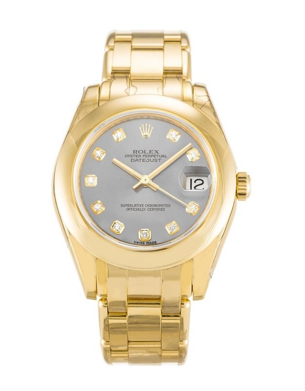 Rolex Pearlmaster fake gold and diamond watches