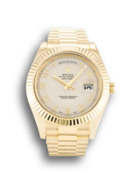 Replica Rolex Day-Date II Ivory Dial 218238