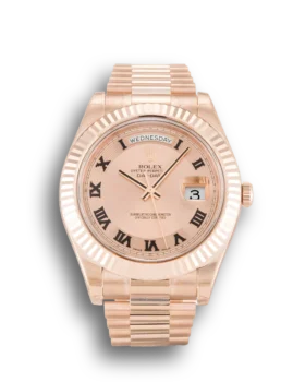 Replica Rolex Day-Date II Rose Dial 218235