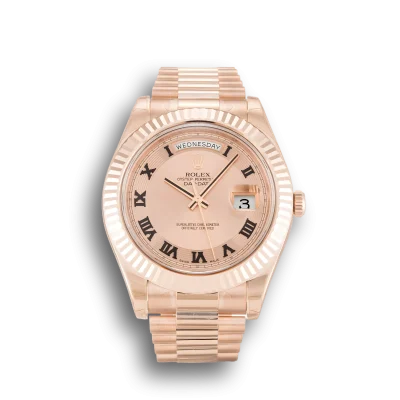 Rolex Day-Date II Rose Dial 218235