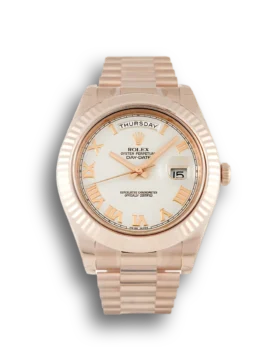 Replica Rolex Day-Date II Ivory Dial 218235