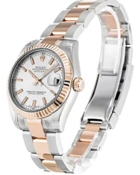 Fake Rolex Datejust Mid-Size Silver Dial 178241