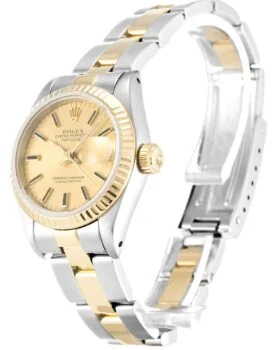 Fake Rolex Datejust Lady Champagne Dial 69173