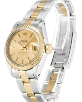 Fake Rolex Datejust Lady Champagne Dial 69173