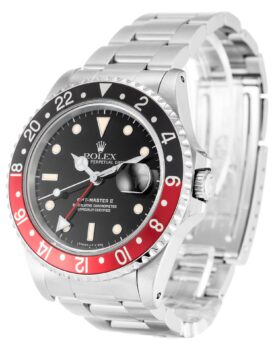 Fake Rolex GMT Master II 16710 Black (Coke)