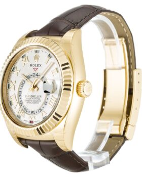 Fake Rolex Sky-Dweller 326138 Silver