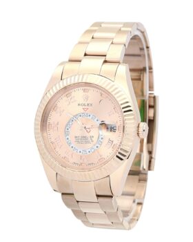 Fake Rolex Sky-Dweller 326938 Champagne