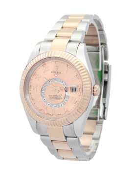 Fake Rolex Sky-Dweller 326938 Champagne