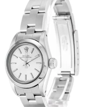 Fake Rolex Lady Oyster Perpetual 26mm Silver 67180