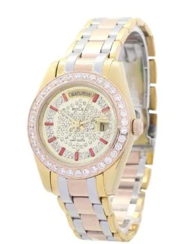Fake Rolex Day-Date Yellow gold Dial 118346