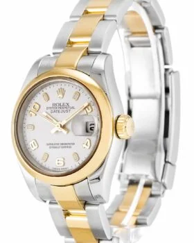 Fake Rolex Datejust Lady White Dial 179163