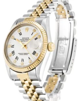 Fake Rolex Datejust White Dial 16233