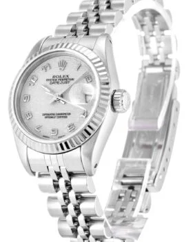 Fake Rolex Datejust Lady Silver Dial 69174