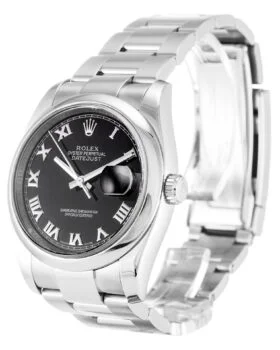 Fake Rolex Datejust Black Dial 116200