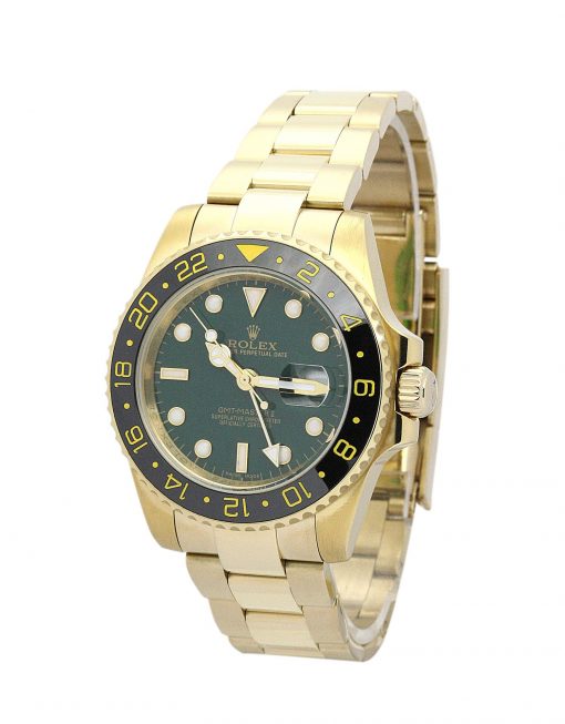 Rolex GMT Master II fake gold watch