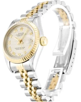 Fake Rolex Datejust Lady Ivory Dial 69173
