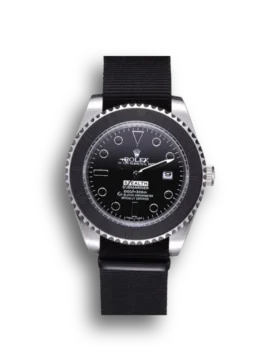 Replica Rolex Cellini Black Dial Rose Gold Markings Rose Gold Case Black Leather Strap