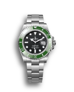 Replica Rolex Submariner Black Dial 16610LV (Kermit)