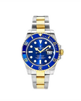 Replica Rolex Two Tone Submariner 116613LB (Bluesy)