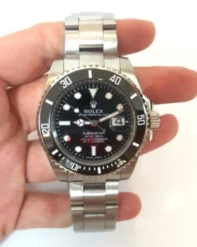 Fake Rolex Submariner Black Dial 116610LN