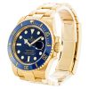 Rolex Submariner Blue Dial Gold 116618LB