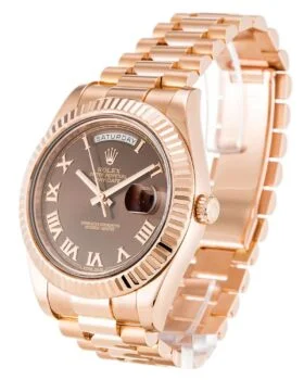 Fake Rolex Day-Date II Chocolate 218235
