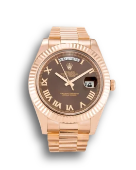 Replica Rolex Day-Date II Chocolate 218235