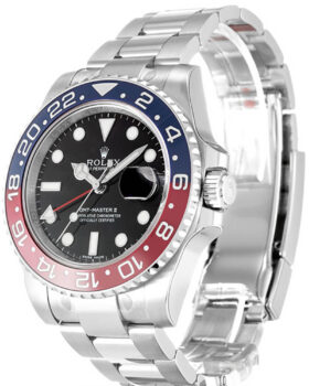 Fake Rolex GMT Master II Black 116719 (Pepsi)
