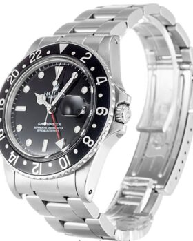 Fake Rolex GMT Master Black 16750