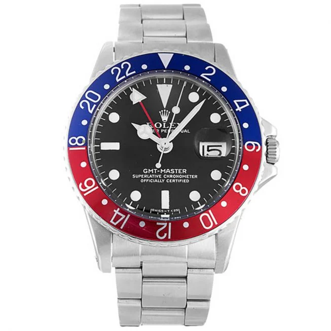 rolex duplicate GMT Master Black 16700