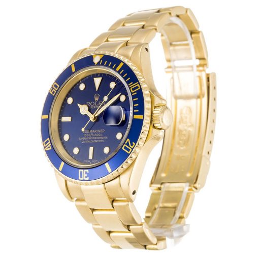 Rolex Submariner Blue Dial 16618