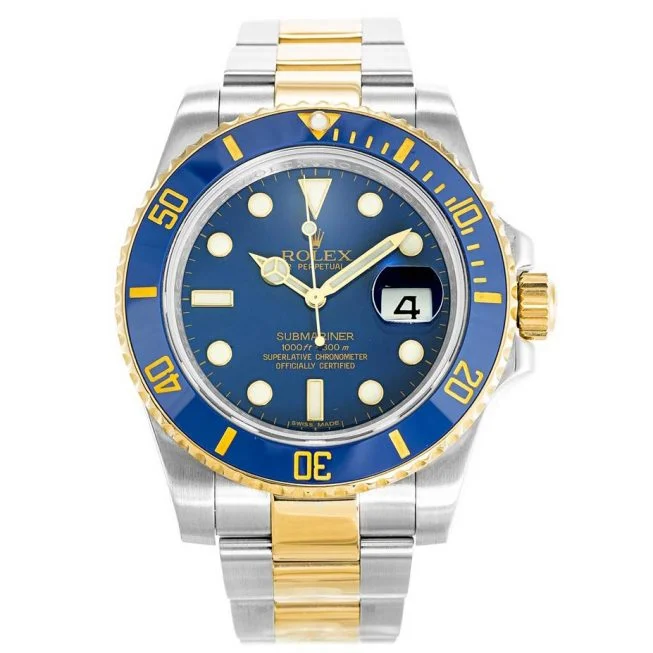 two tone submariner replicas for sale 116613LB