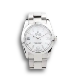 Rolex Explorer Polished Stainless Steel White Dial 98086