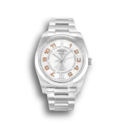 Rolex Air-King Silver Arabic 114200
