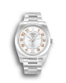 Rolex Air-King Silver Arabic 114200