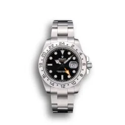 Rolex Super Clone Explorer Stainless Steel Bezel Black Dial Watch