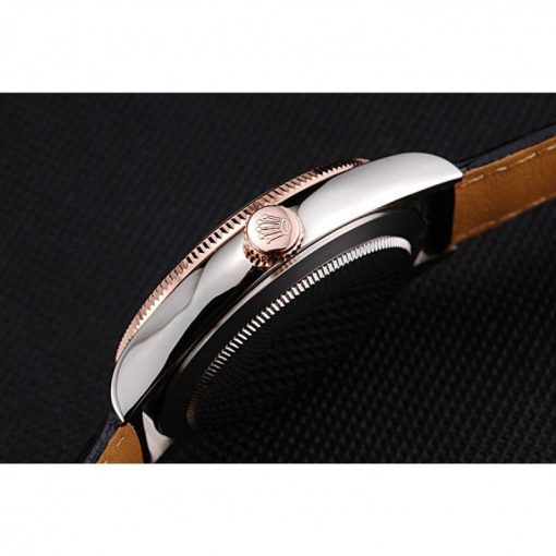 18k rose-gold plated bezel