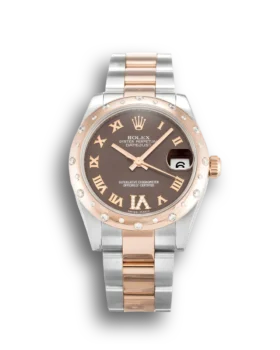 Replica Rolex Datejust Lady Chocolate Diamond Dial 178341