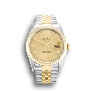Rolex Datejust Champagne Diamond Dial 16233