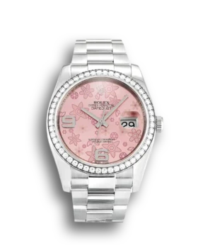 Replica Rolex Datejust Pink Floral Dial 116244