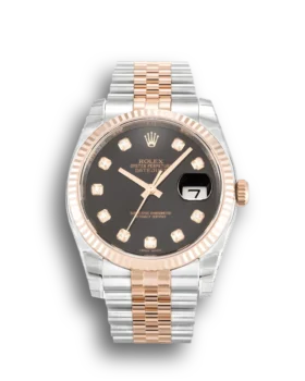 Replica Rolex Datejust Black Diamond Dial 116231