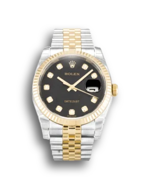 Replica Rolex Datejust Black Dial 116233