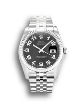 Replica Rolex Datejust Black Dial 116234