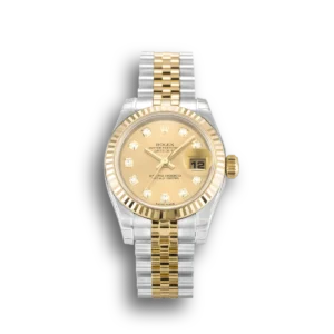 Rolex Datejust Lady Champagne Diamond Dial 179173