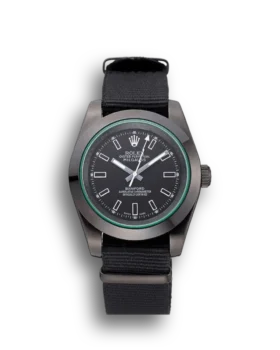 Replica Rolex Milgauss Bamford Black Nylon Strap 622001