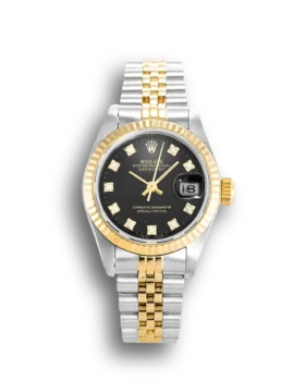 Replica Rolex Datejust Black Diamonds 69173