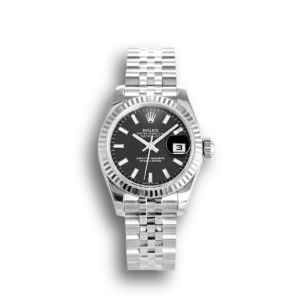 Rolex Datejust Black Ladies 179174
