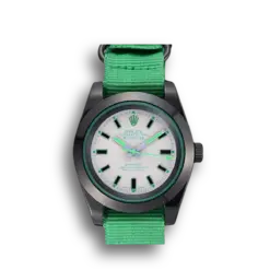 Rolex Milgauss Bamford Green Nylon Strap 622004