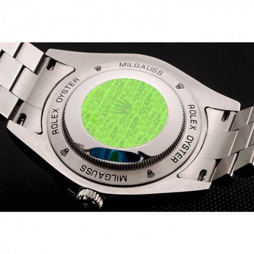 Diamond encrusted polished stainless steel bezel